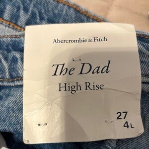 Abercrombie &Fitch Women's Light Blue Boyfriend Jeans NWT